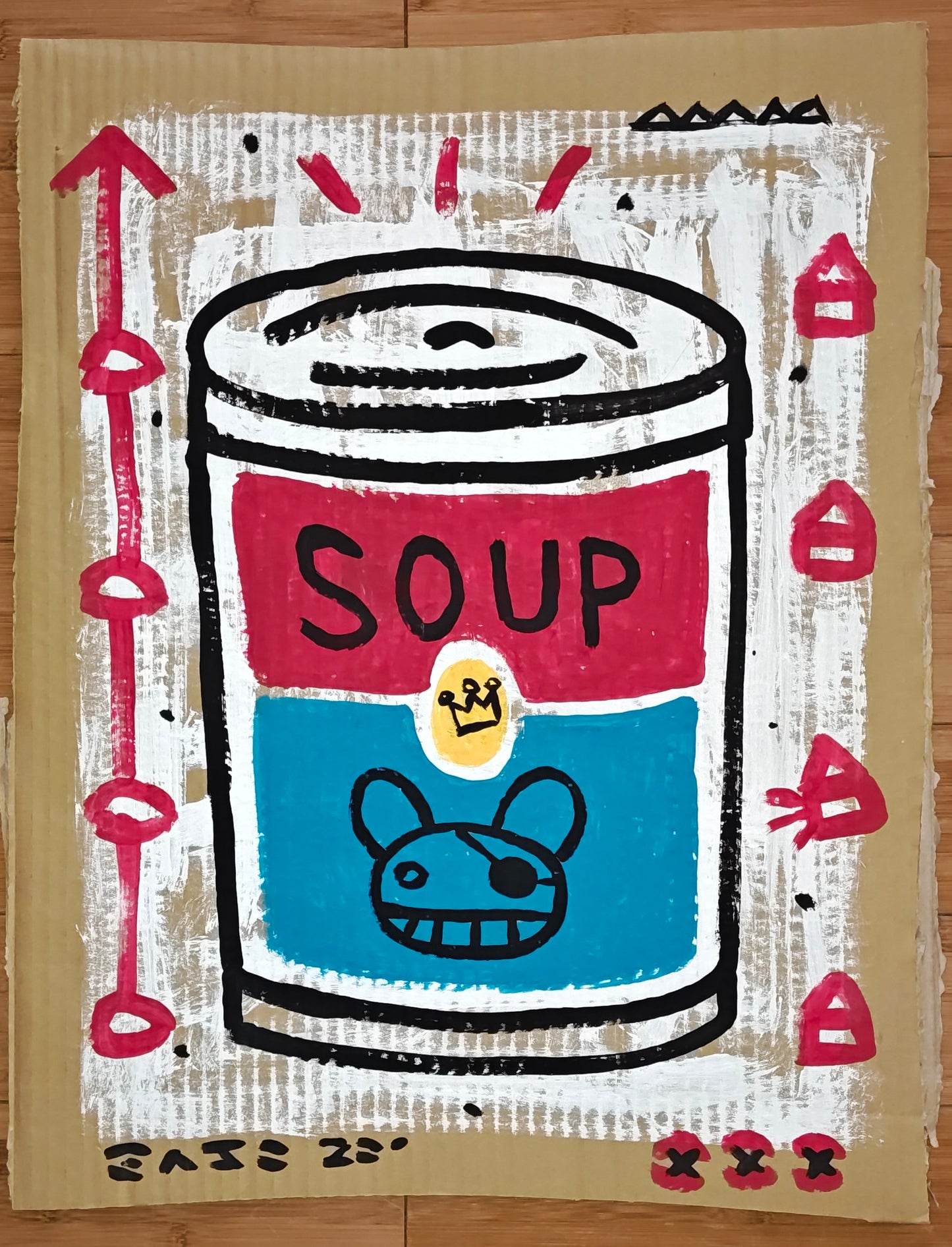 Gary John Soup Can w/Mouse